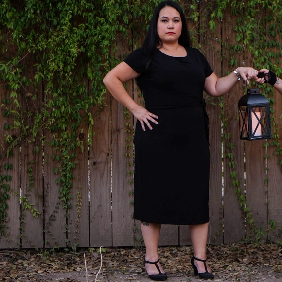 Black maxi dress - Picture 2 of 4